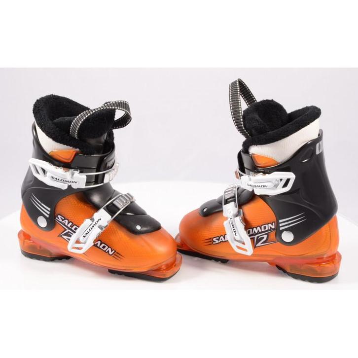 29 30 31 32 33 34 kinder skischoenen SALOMON TEAM T2 Orange,, Sport en Fitness, Skiën en Langlaufen, Verzenden