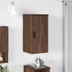 vidaXL Badkamerkast bruin eikenkleur 30 x 31.5 x 61 cm, Huis en Inrichting, Verzenden, Nieuw