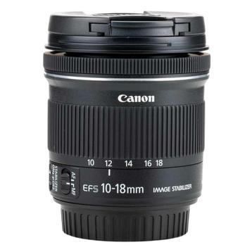 Canon EF-S 10-18mm f/4.5-5.6 IS STM met garantie disponible aux enchères