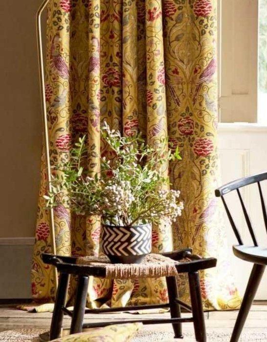 Kussensloopset met Morris & Co-stof, inclusief vulling. -, Antiek en Kunst, Kunst | Designobjecten
