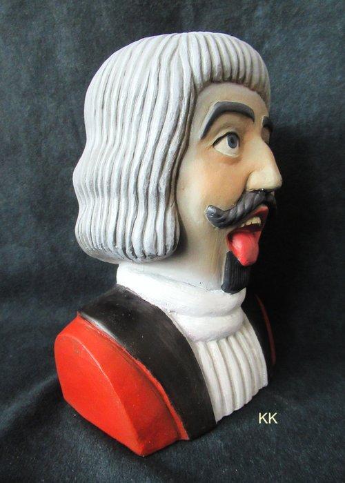 Statue, - Unieke zeldzame Apotheek Gaper - 1971 - Holland, Antiek en Kunst, Curiosa en Brocante