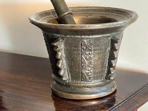 Mortier et pilon (2) - Bronze, Antiek en Kunst, Antiek | Overige Antiek