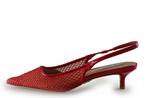 Steve Madden Slingbacks in maat 40½ Rood, Verzenden, Steve Madden, Zo goed als nieuw, Rood