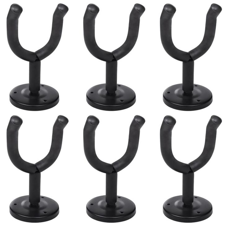 vidaXL Gitaar wandhouder (6 stuks), Muziek en Instrumenten, Overige Muziek en Instrumenten, Nieuw, Verzenden