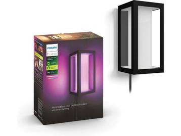 Philips Hue Impress muurlamp - wit en gekleurd licht - zwart beschikbaar voor biedingen