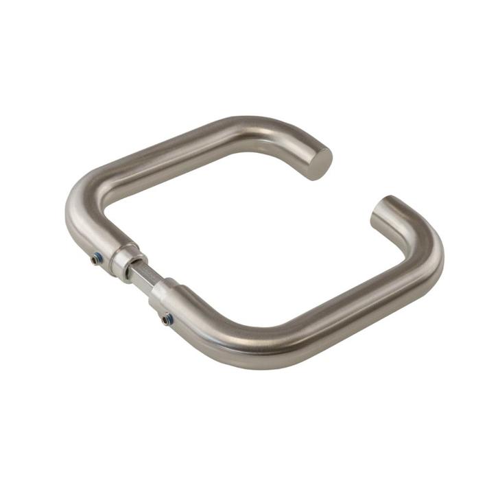 Deurkruk afgerond - RVS, Doe-het-zelf en Bouw, Glas en Ramen, Nieuw, Verzenden