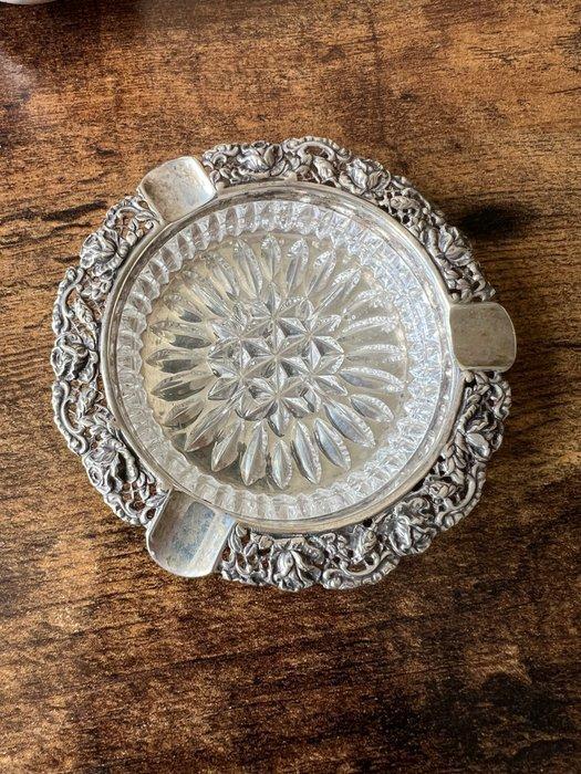 197 Gramm Silber - Asbak (3) - Tischfeuerzeug, Aschenbecher,, Antiek en Kunst, Antiek | Zilver en Goud