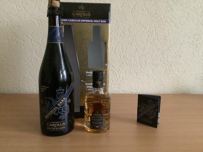 Gouden Carolus - Imperial Malt Box Vintage 2021 - 75cl - 2, Verzamelen, Wijnen