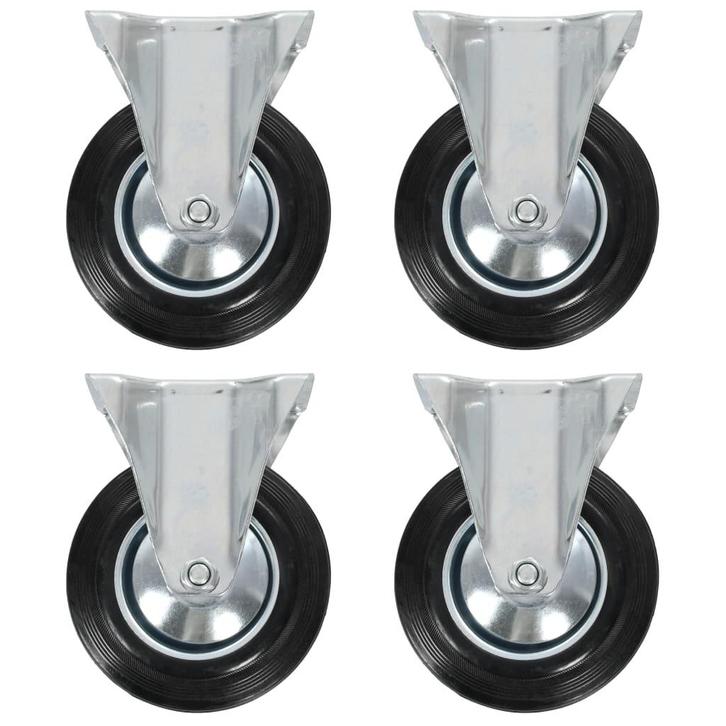 vidaXL Vaste wielen 4 st 160 mm, Doe-het-zelf en Bouw, Overige Doe-Het-Zelf en Bouw, Nieuw, Verzenden