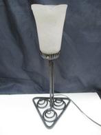 Lamp - Art Deco lamp circa 1935. Smeedijzer, tulp Gesigneerd, Antiek en Kunst
