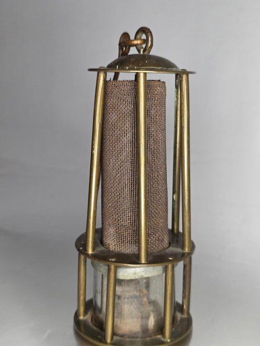 Olielamp - Koper - Mijnwerkerslamp, Antiek en Kunst, Curiosa en Brocante