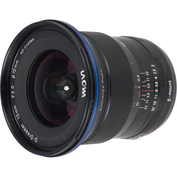 Laowa 15mm F/2 ZERO-D Sony FE | Occasion, Ophalen of Verzenden