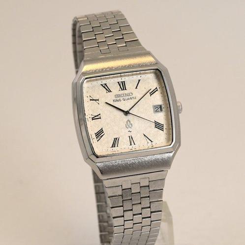 Seiko - KING QUARTZ - Zonder Minimumprijs - 5855-5000 -, Handtassen en Accessoires, Horloges | Antiek