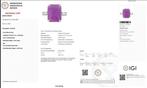 Ring Platina - 6.46ct. tw. Robijn - Diamant - Doorzichtige, Handtassen en Accessoires, Ringen, Nieuw