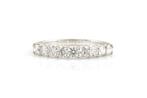 Verlovingsring - 14 karaat Witgoud -  0.69ct. tw. Diamant