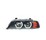 PHARES POUR BMW E39 SÉRIE 5 95-03 ANGEL EYES 3D CCFL LED, Verzenden, Nieuw