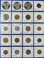 Lote van de wereld 154 munten van 46 landen, plus 12, Postzegels en Munten