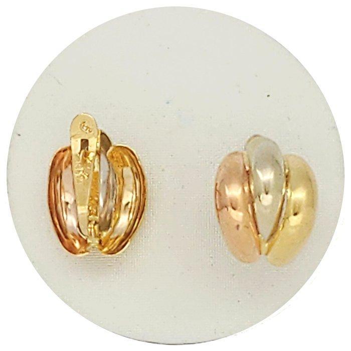 Oorbellen - 18 karaat Geel goud, Bijoux, Sacs & Beauté, Boucles d'oreilles