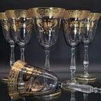 Artemisia Bohemia Firmati - Wijnglas (6) - Kristal, Goud