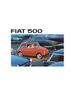 1968 FIAT 500 D SUNROOF | GIARDINIERA BROCHURE NEDERLANDS, Nieuw