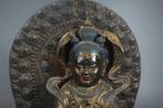 This is a bronze statue of Nezha, the Third Prince - Brons -