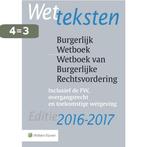 Burgerlijk wetboek/wetboek van burgerlijke rechtsvordering /, Boeken, Verzenden, Gelezen