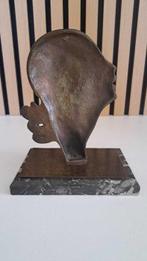 Figurine - Vrouw in profiel - 1,1 kg - Bronze