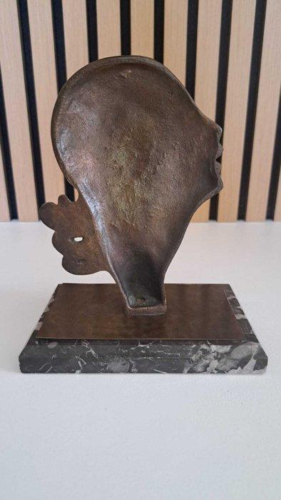 Figurine - Vrouw in profiel - 1,1 kg - Bronze, Antiek en Kunst, Curiosa en Brocante