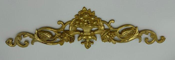 Decoratief ornament - Frankrijk - Bronzen plaquette, Antiek en Kunst, Antiek | Overige Antiek