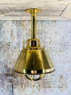 Lampe de navire - Laiton, Verre, Antiek en Kunst