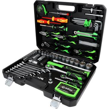 Competition 1/4 + 1/2 Universele Gereedschapset 106-delig beschikbaar voor biedingen
