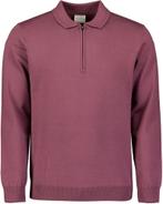 No Excess Polo Zip Trui Dark Wine maat Maat 52/54 (L) Heren, Verzenden