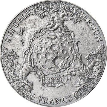 Kameroen. 5000 Francs 2023, Little Prince, Antique finish,