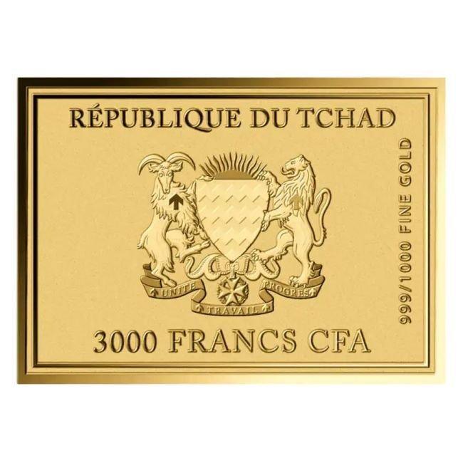 1/1000 Troy Ounce - Goud .999 - 1/1000 oz 999 Fine Gold 3000, Postzegels en Munten, Edelmetalen en Baren