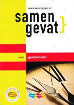 Samengevat VWO Geschiedenis, Boeken, Verzenden, Nieuw