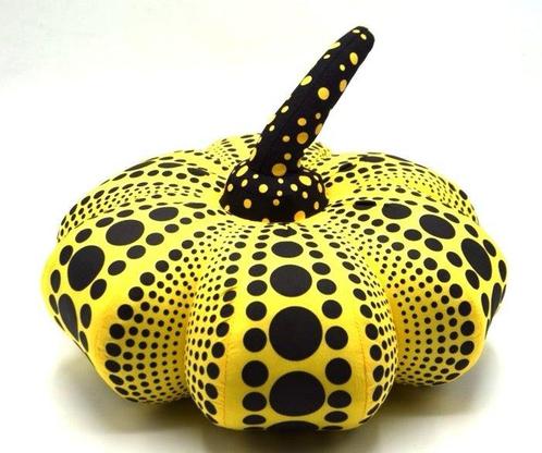 Yayoi Kusama (after) - Dots Obsession (Pumpkin Yellow), Antiek en Kunst, Kunst | Schilderijen | Modern