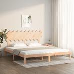 vidaXL Bedframe massief hout 180x200 cm, Huis en Inrichting, Slaapkamer | Bedden, Verzenden, Nieuw