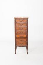 Ladekast - Walnoot, Brons, boise de roise, Marmer -, Antiek en Kunst