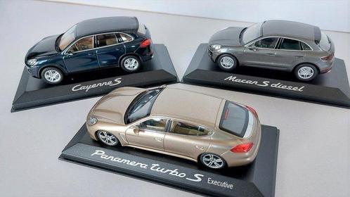 Minichamps - 1:43 - Porsche Cayenne S, Panamera turbo S, Hobby & Loisirs créatifs, Voitures miniatures | 1:5 à 1:12