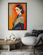 KAUGER (1972) - Léa 1/1 Toile XL, Antiek en Kunst