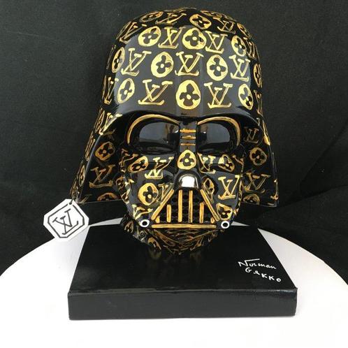 Norman Gekko (XX-XXI) - Louis Vuitton Darth Vader Gold, Antiek en Kunst, Kunst | Schilderijen | Modern