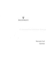 2018 MASERATI LEVANTE ONDERHOUDSBOEKJE ITALIAANS | ENGELS, Auto diversen, Handleidingen en Instructieboekjes