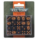 Kill Team Corsair Voidscared Dice Set (Warhammer 40.000, Ophalen of Verzenden