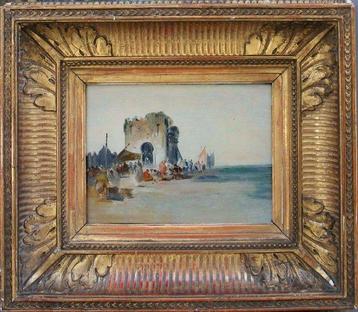 Ferdinand Bonheur (1817-1887), Attribué(e) à - Coastal scene