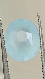 Aquamarijn  - 8.59 ct - Antwerp Laboratory for Gemstone, Handtassen en Accessoires, Edelstenen, Nieuw