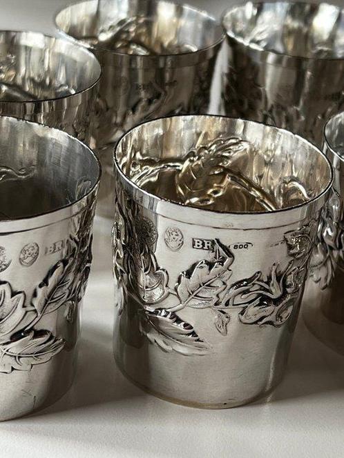 Service de boisson (8) - Argent 800 - Brandimarte, Antiek en Kunst, Antiek | Zilver en Goud