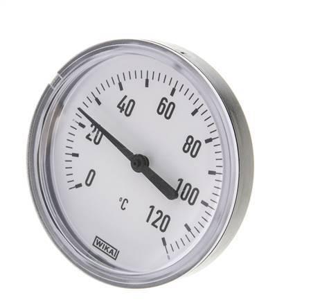 0 tot +120°C Plastic Bimetalen Thermometer 80mm Behuizing, Bricolage & Construction, Bricolage & Rénovation Autre, Envoi