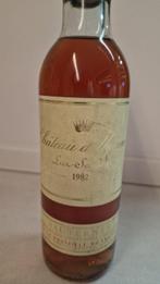 1982 Chateau dYquem - Sauternes 1er Cru Supérieur - 1 Halve, Collections, Vins