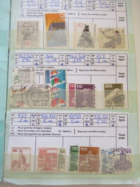 Wereld - Postzegelcollectie in verschillende albums,, Postzegels en Munten, Postzegels | Amerika