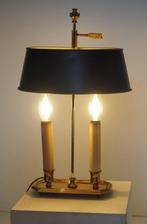 Lampe de table - Lampe bouillotte en bronze. - Bronze